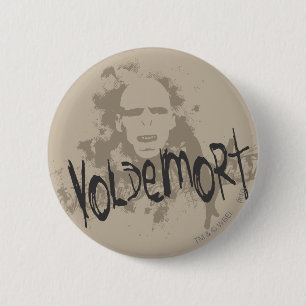 Voldemort Dark Arts Graphic 6 Cm Round Badge