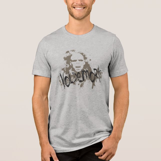 Voldemort Dark Arts Graphic Tri-Blend Shirt (Front)