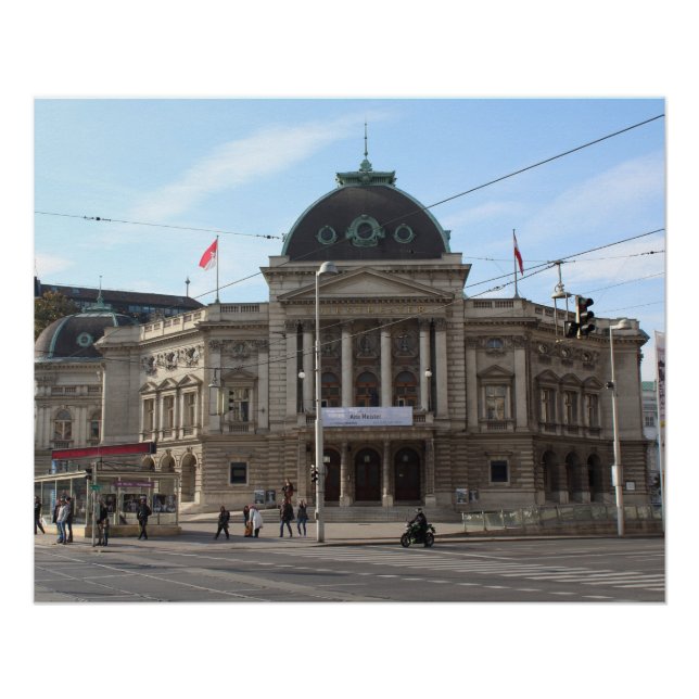 Volkstheater Vienna Austria Poster (Front)