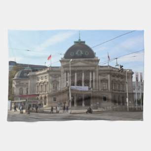Volkstheater Vienna Austria Tea Towel