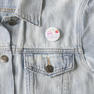 vollayball cat Button2 3 Cm Round Badge