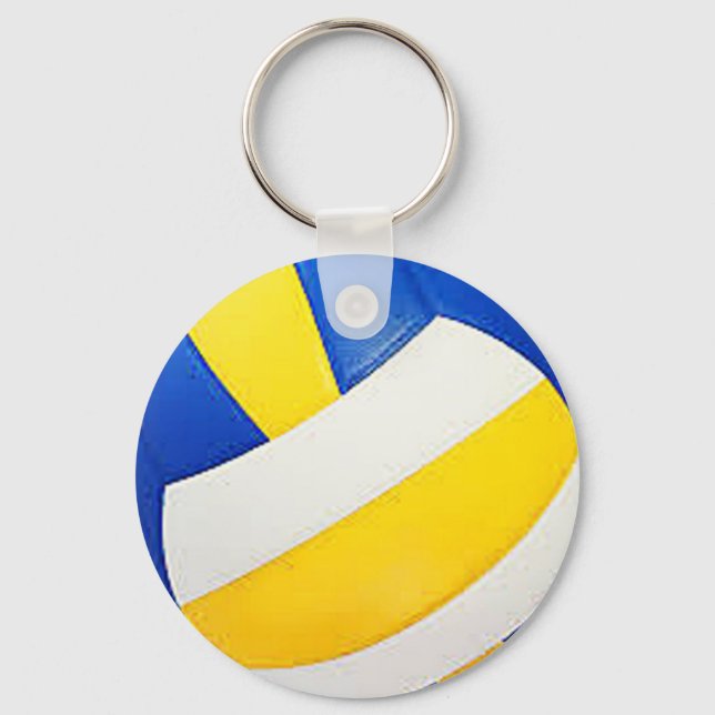 "Volley Ball" design gifts and products Key Ring (Front)