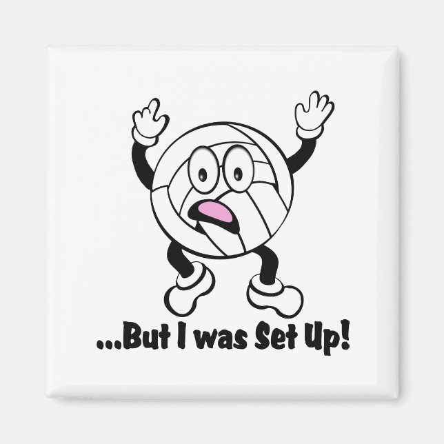 Volley Dude Magnet (Front)