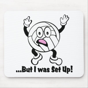 Volley Dude Mouse Pad