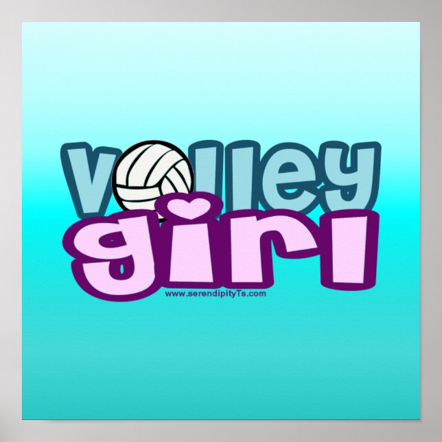 Volley Girl Poster (Front)