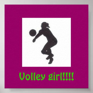 Volley girl!!!! poster