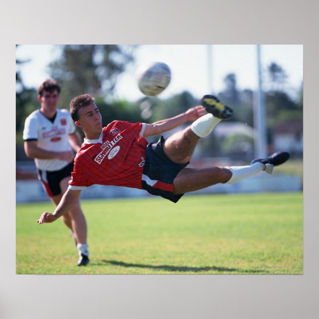 Volley kick poster (Front)
