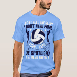 Volleyball A Good Setter Like A Waiter T-Shirt