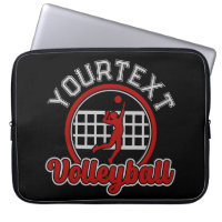 Volleyball ADD NAME Spike Ball Attack Team Player