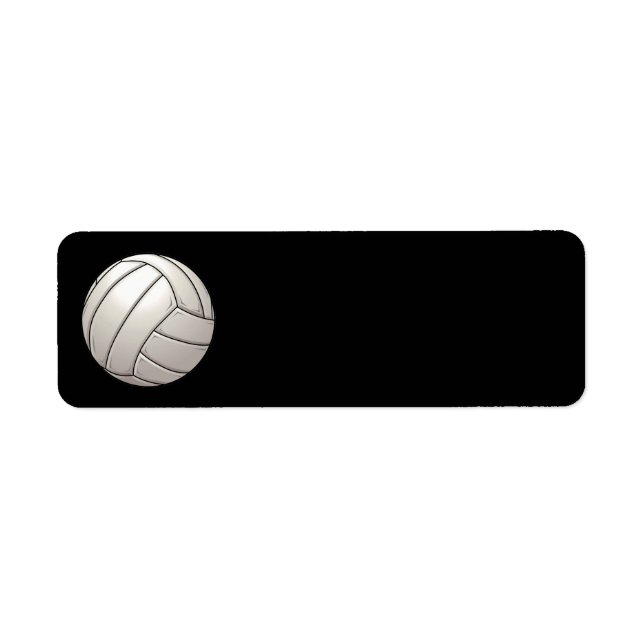 Volleyball Address Labels (Front)