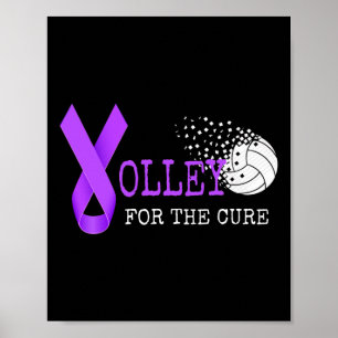 Volleyball Alzheimer awareness  Poster