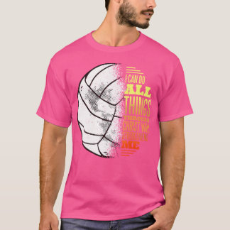 Volleyball And Jesus T-Shirt