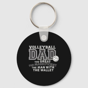 Volleyball Apparel - Volleyball Dad  Key Ring