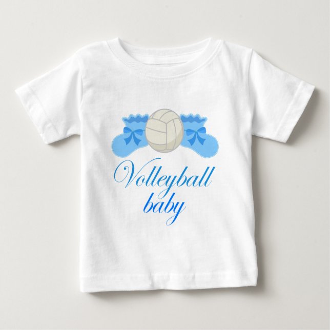 Volleyball Baby Baby T-Shirt (Front)