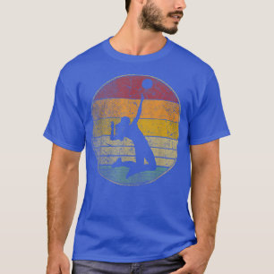 Volleyball Beach College High School Vintage Retro T-Shirt