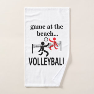Volleyball Beach Volleyball Hand Towel