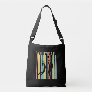 Volleyball  Beachvolleyball Retro Crossbody Bag