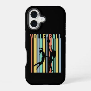 Volleyball Beachvolleyball Retro iPhone 16 Case