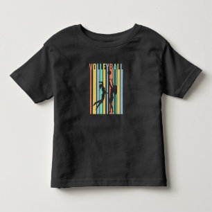 Volleyball Beachvolleyball Retro Toddler T-Shirt