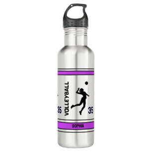 Volleyball Birthday Gift, Volleyball Girl Player  710 Ml Water Bottle