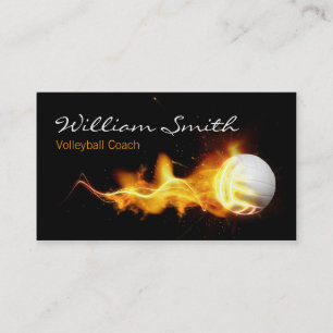 Volleyball Business Coach card