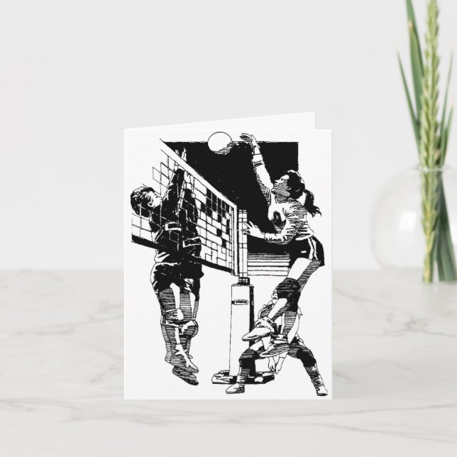 Volleyball Card (Front)
