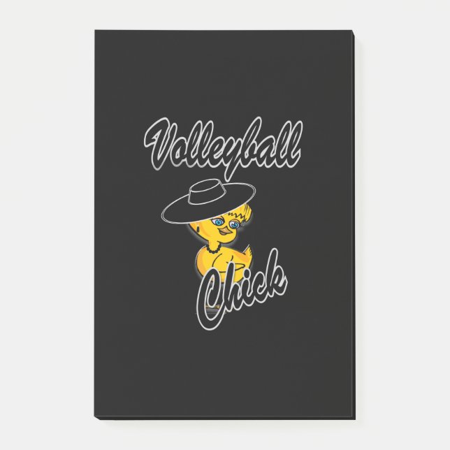 Volleyball Chick #4 Post-it Notes (Front)