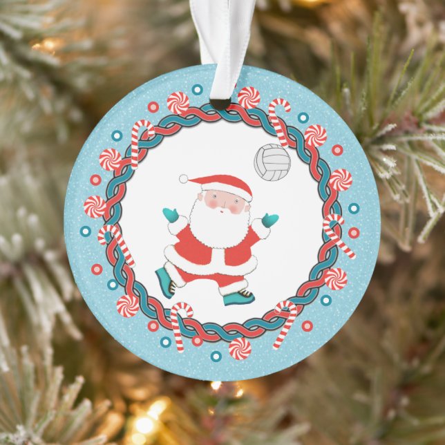 Volleyball Christmas Collectable Ornament (Tree)