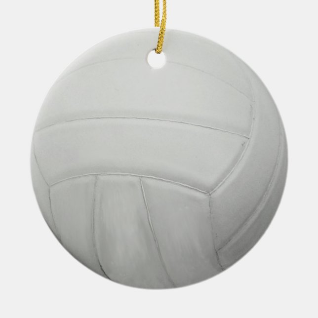 Volleyball Christmas Ornament (Front)