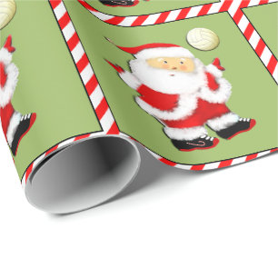 Volleyball Christmas Wrapping Paper