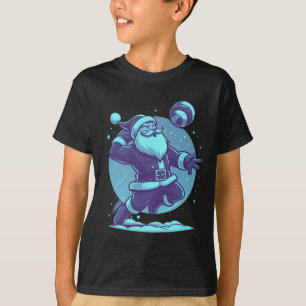 Volleyball Christmas Xmas Christmas Santa Volleyba T-Shirt
