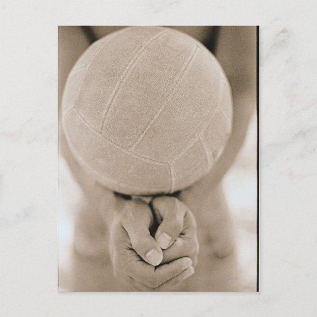 Volleyball Close-Up Postcard (Front)