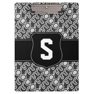 Volleyball coach clipboard Personalised monogram