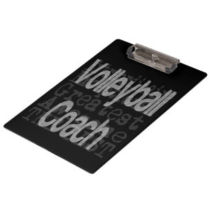 Volleyball Coach Extraordinaire Clipboard
