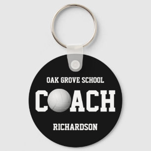 Volleyball Coach Sport Keychain
