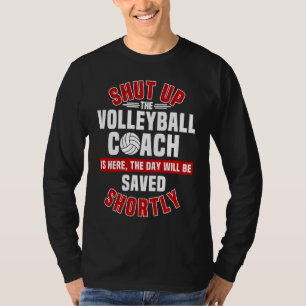 Volleyball Coach Team Player Instructor Sports Tea T-Shirt