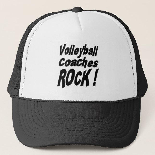 Volleyball Coaches Rock! Hat (Front)