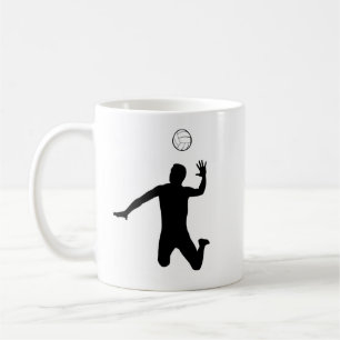 volleyball  coffee mug