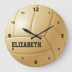 Volleyball Custom Ball Wall Clock