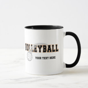 Volleyball (customisable) mug