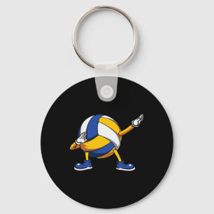 Volleyball Dab Dancing Dabbing Volleyball Lovers  Key Ring