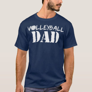 Volleyball Dad Fathers Day Outfit For Dad Daddy T-Shirt