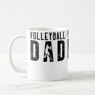 Volleyball Dad For Men Family Matching Funny Volle Coffee Mug