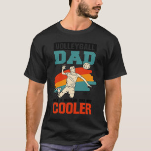 Volleyball Dad Like A Regular Dad Volleyball Dad D T-Shirt