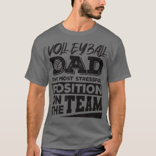 Volleyball Dad  Men Volleyball Lover  T-Shirt