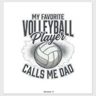 Volleyball Dad My Favourite Player Calls Me Dad De