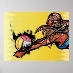 Volleyball DIGG Poster