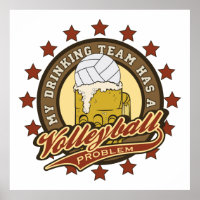 Volleyball Drinking Team