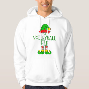 Volleyball Elf Hoodie