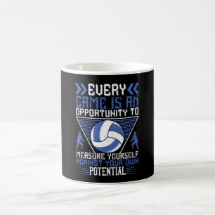 Volleyball -Every Game Is An Opportunity Coffee Mug